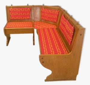 Vintage Corner Seat"  Src="https - Banquette En Bois Angle, HD Png Download, Free Download